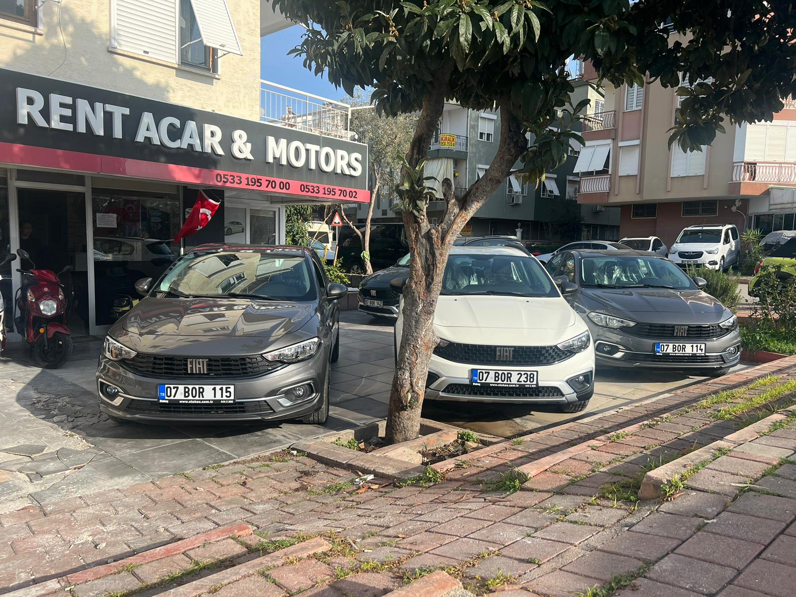 Fiat Egea for rent in Antalya